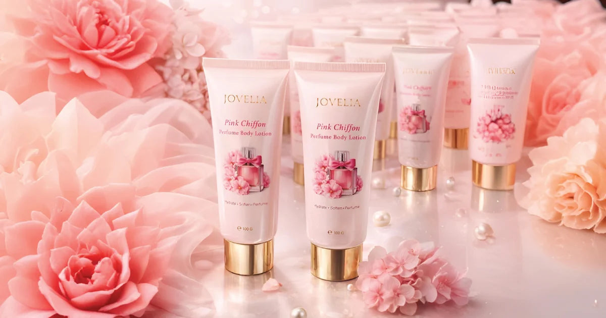 Pink Chiffon Perfume Body Lotion: A Romantic Touch of Hydration & Lasting Fragrance